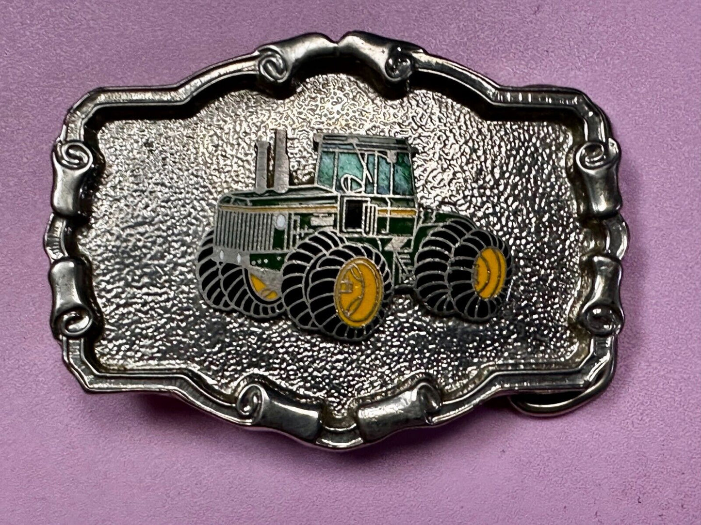 Tractor Agricultural Farm Equipment Arroyo Grande Farmers Vintage W Belt Buckle