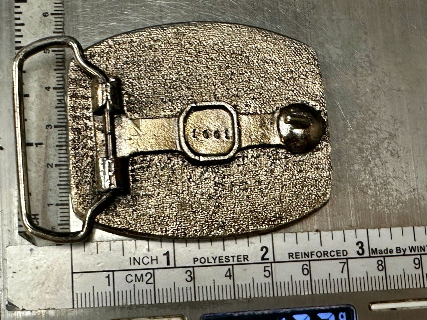 USN United States Navy Anchor Naval Military Forces Two Stars Belt Buckle