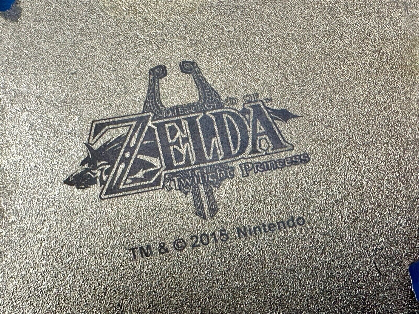 THE LEGEND OF ZELDA Black and Gold Triforce 2015 Nintendo gamers BELT BUCKLE