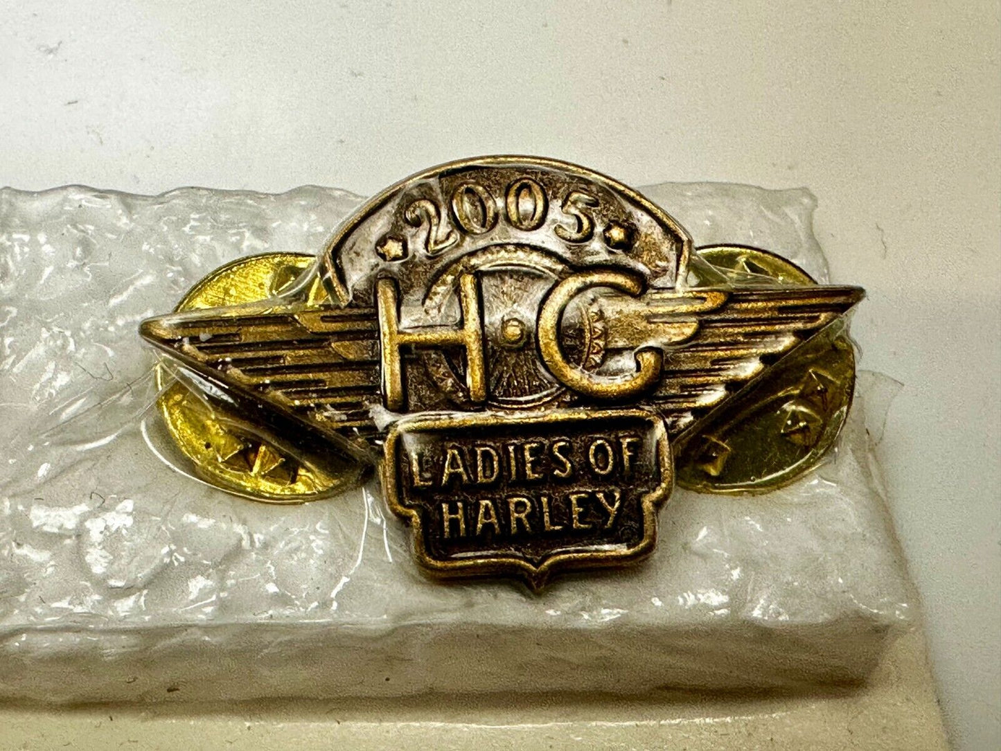 2005 Ladies of Harley Davidson Owners Group HOG NOS Pin for Jacket or Vest