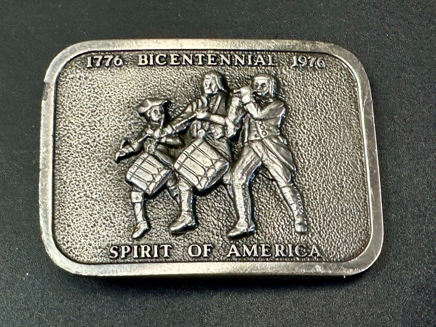 The Spirit of 76 - Patriotic American USA Marching Band Bergamot belt buckle