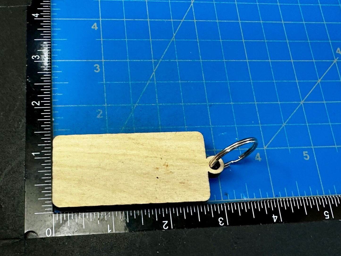 The Upside Down Promo Wood Keychain - Key Ring Chain