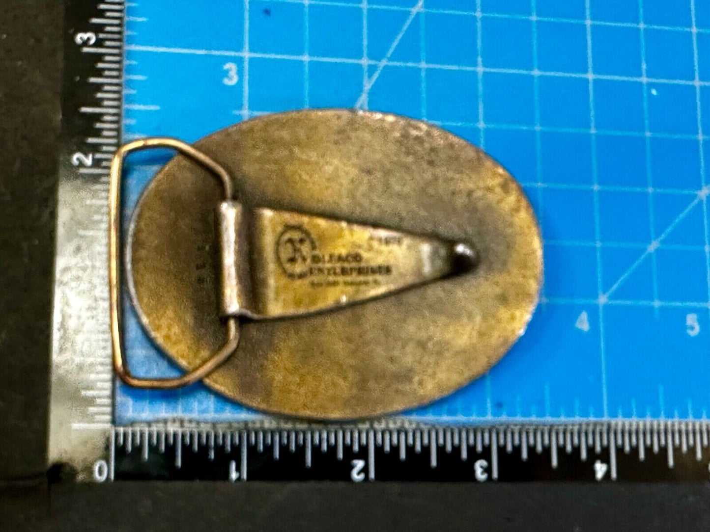 Texas is for Lovers EARLY Vintage 1976 Koleaco Belt Buckle