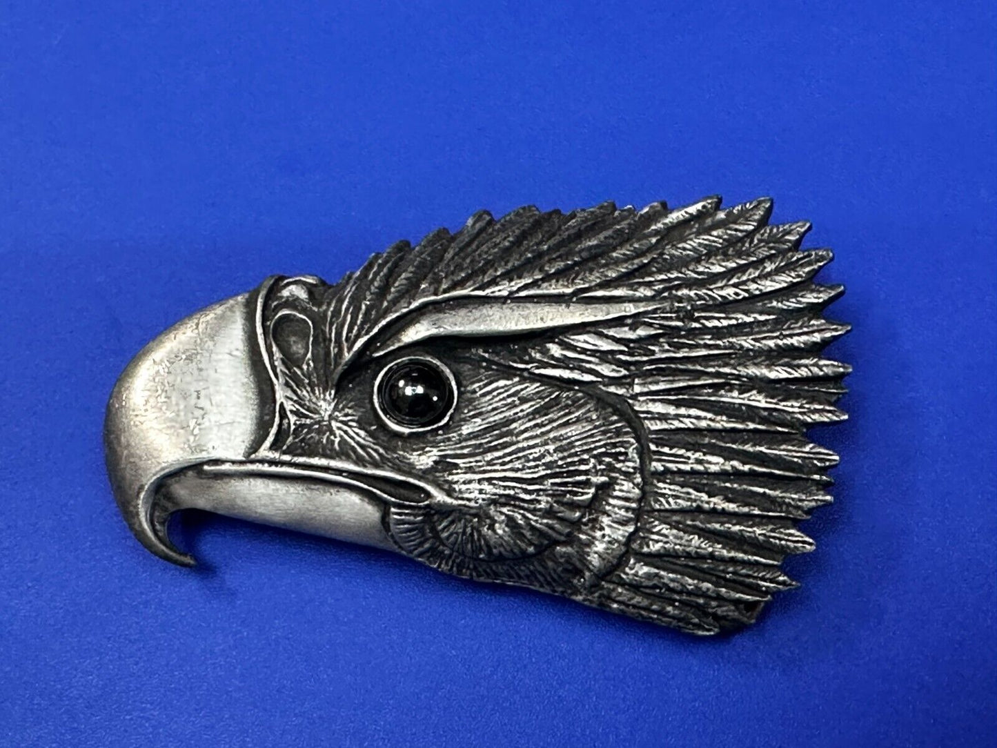 Vintage Eagles Head - Highly Detailed - Frederick Pewter Canada Belt Buckle