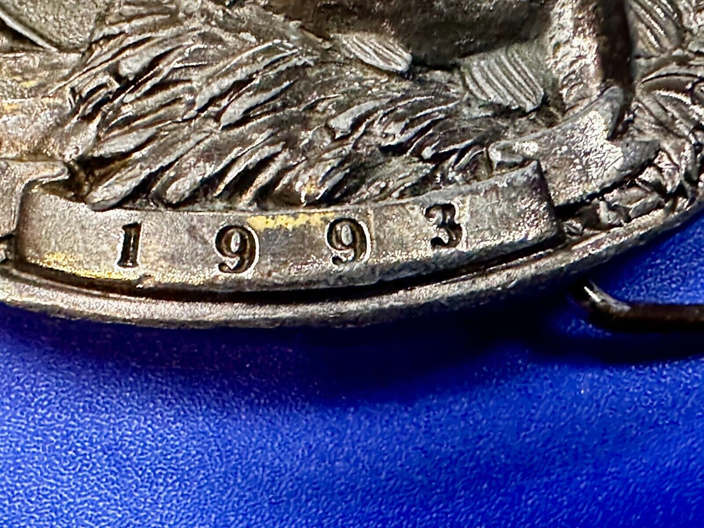 1993 Bass Anglers Sportsman Society Club Belt Buckle