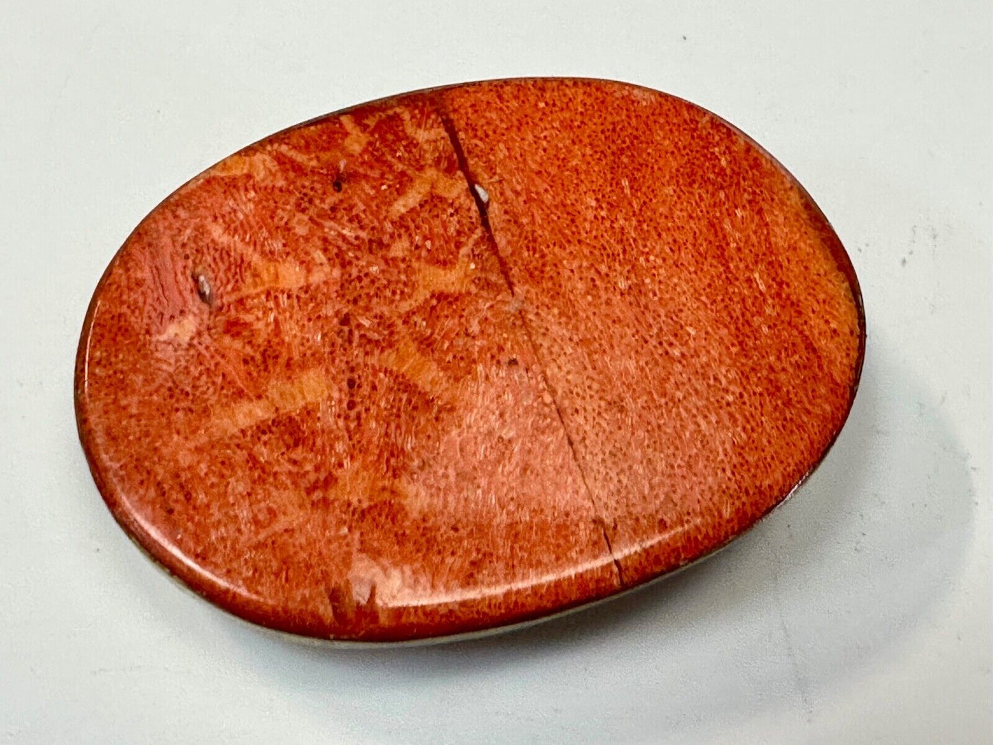Artisan Stone and Solid Brass Art Belt Buckle