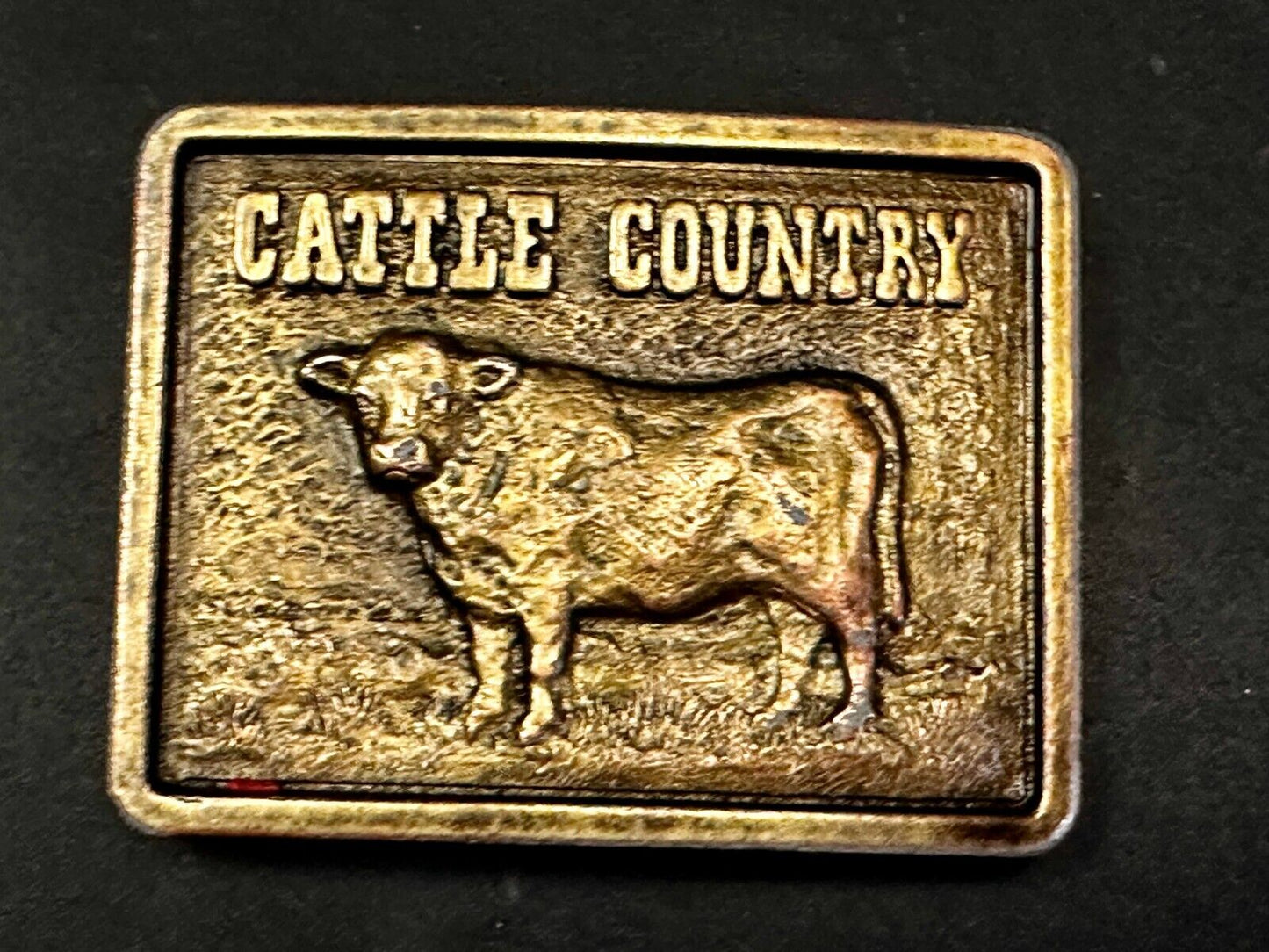 Cattle Country Cow Nutrena Feeds Limited Edition Farmers Promo Belt Buckle