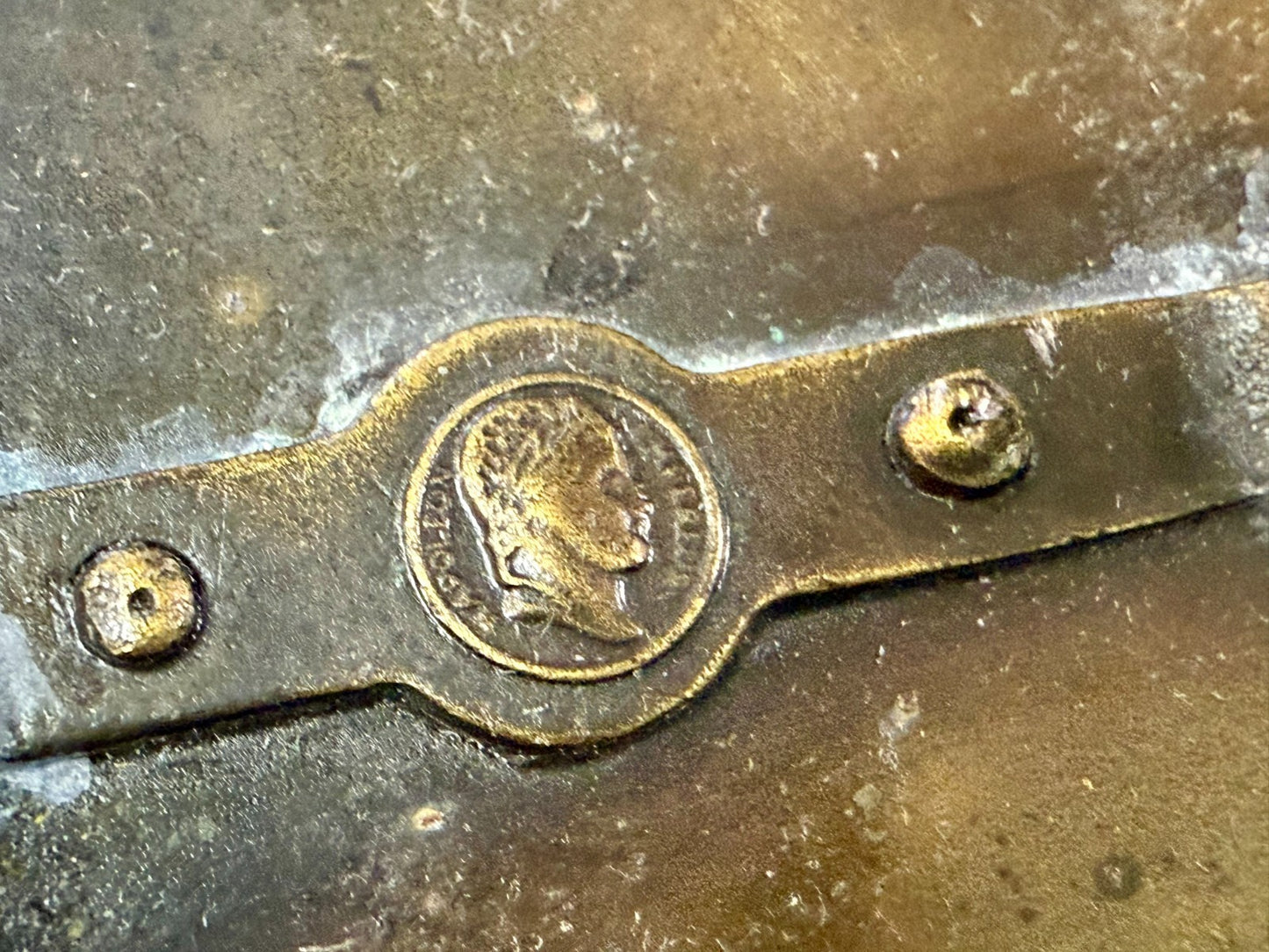 1904 St. Louis Exposition GERONIMO Native American Indian Bergamot Belt Buckle