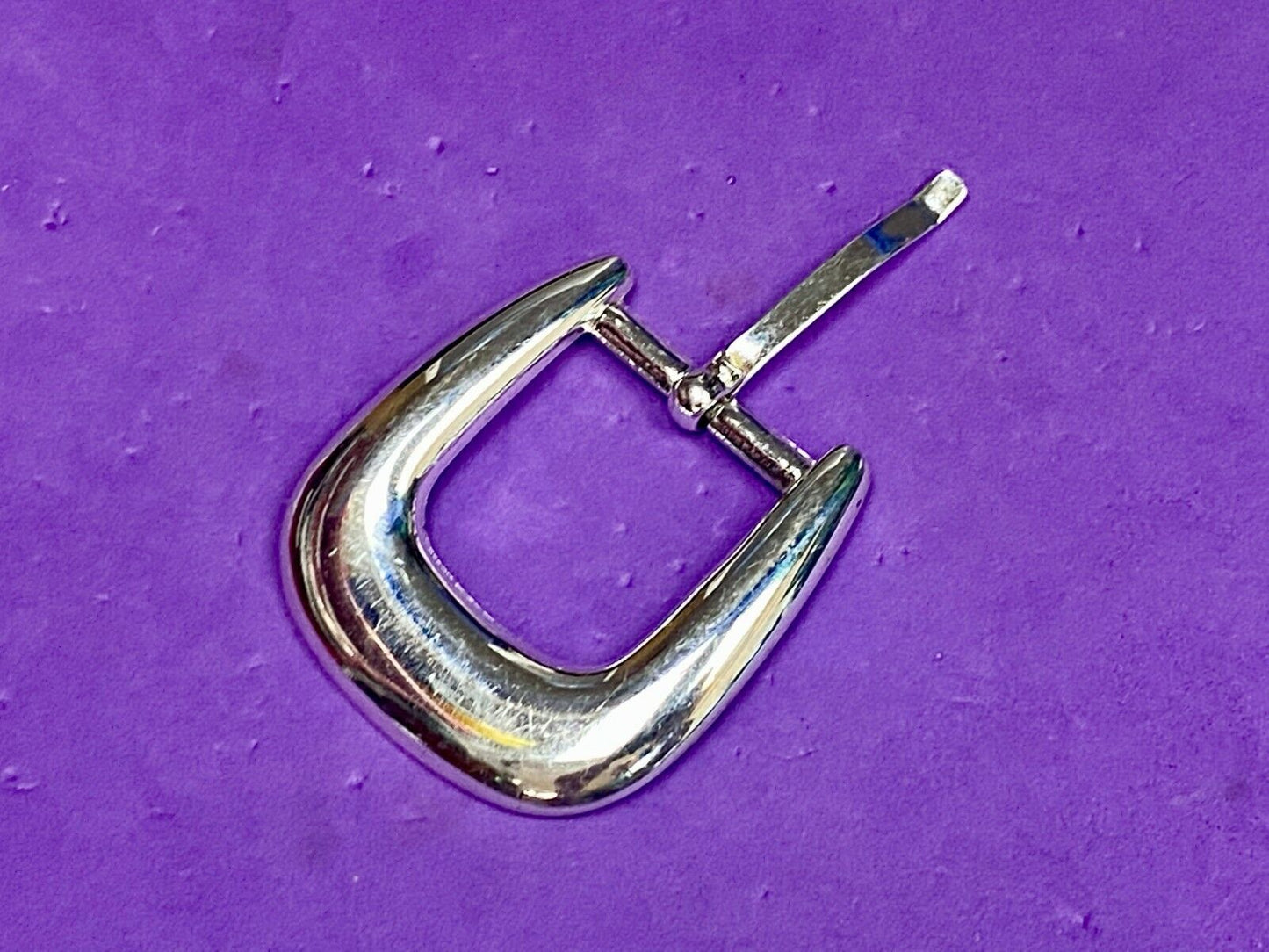 Taiwan Roc Stamped Silver Color Replacement Formal Belt Buckle