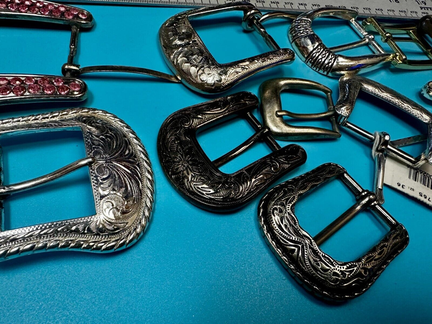 20 Vintage & Modern Ranger Style Belt buckles - Lot, Grab Bag - Resale Gifts!