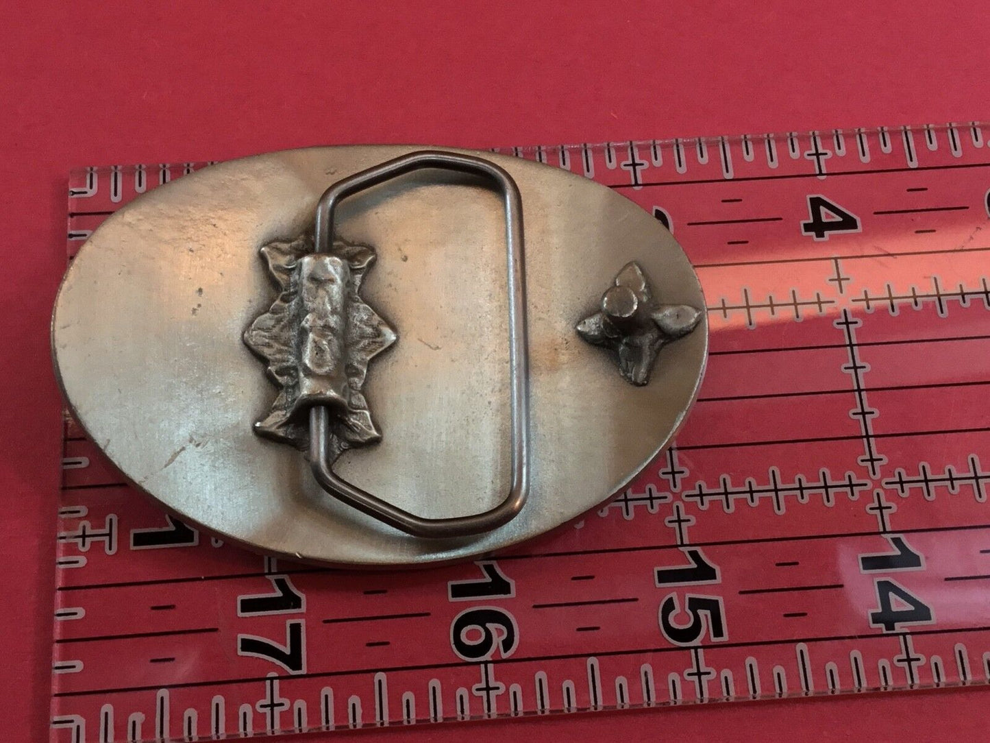 1999 Cadet International Camporee Belt Buckle - Camp Horshoe Bend IL