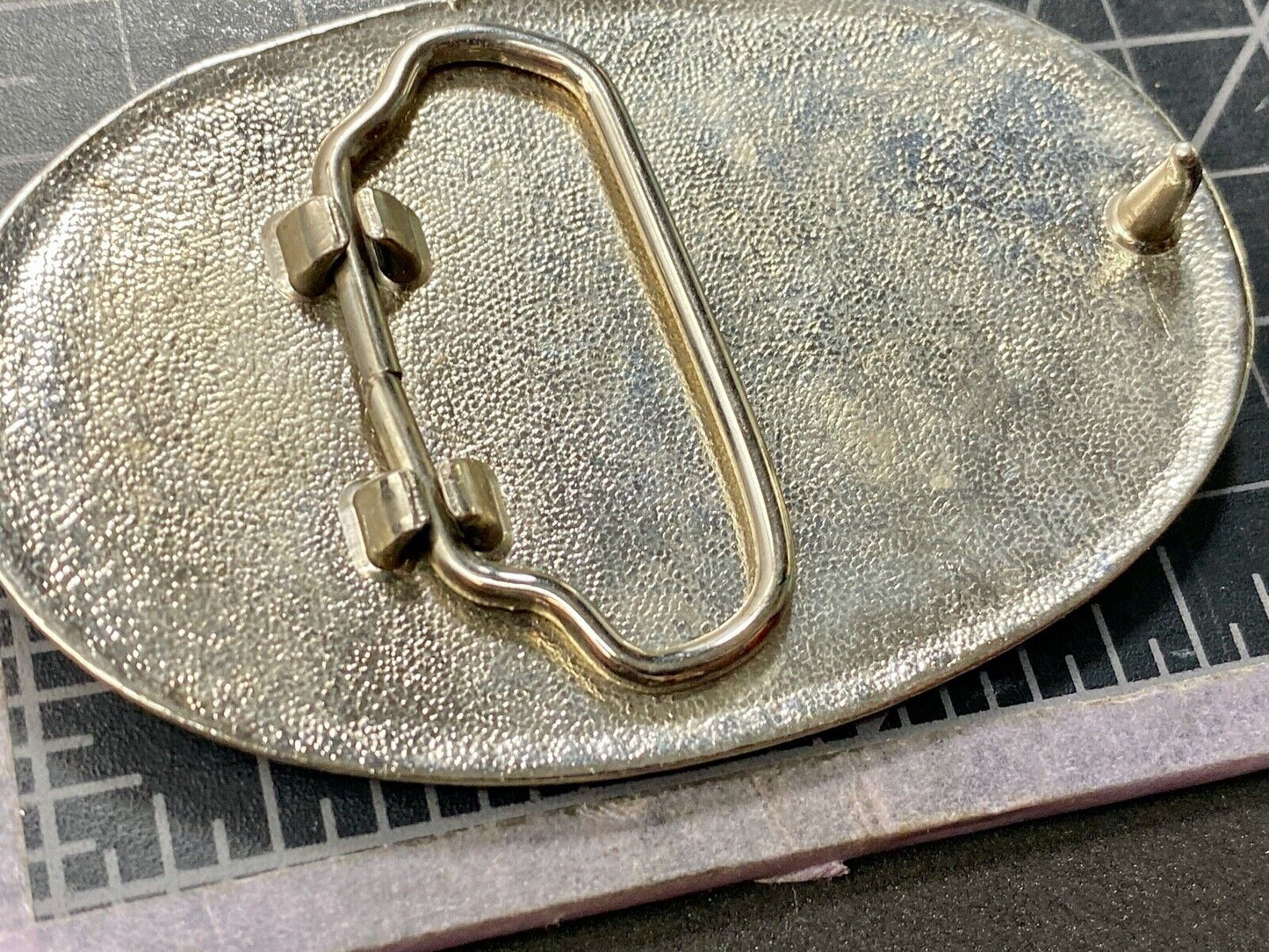 1970s **YES** MUSIC BAND COMMEMORATIVE HOLOGRAPHIC BELT BUCKLE
