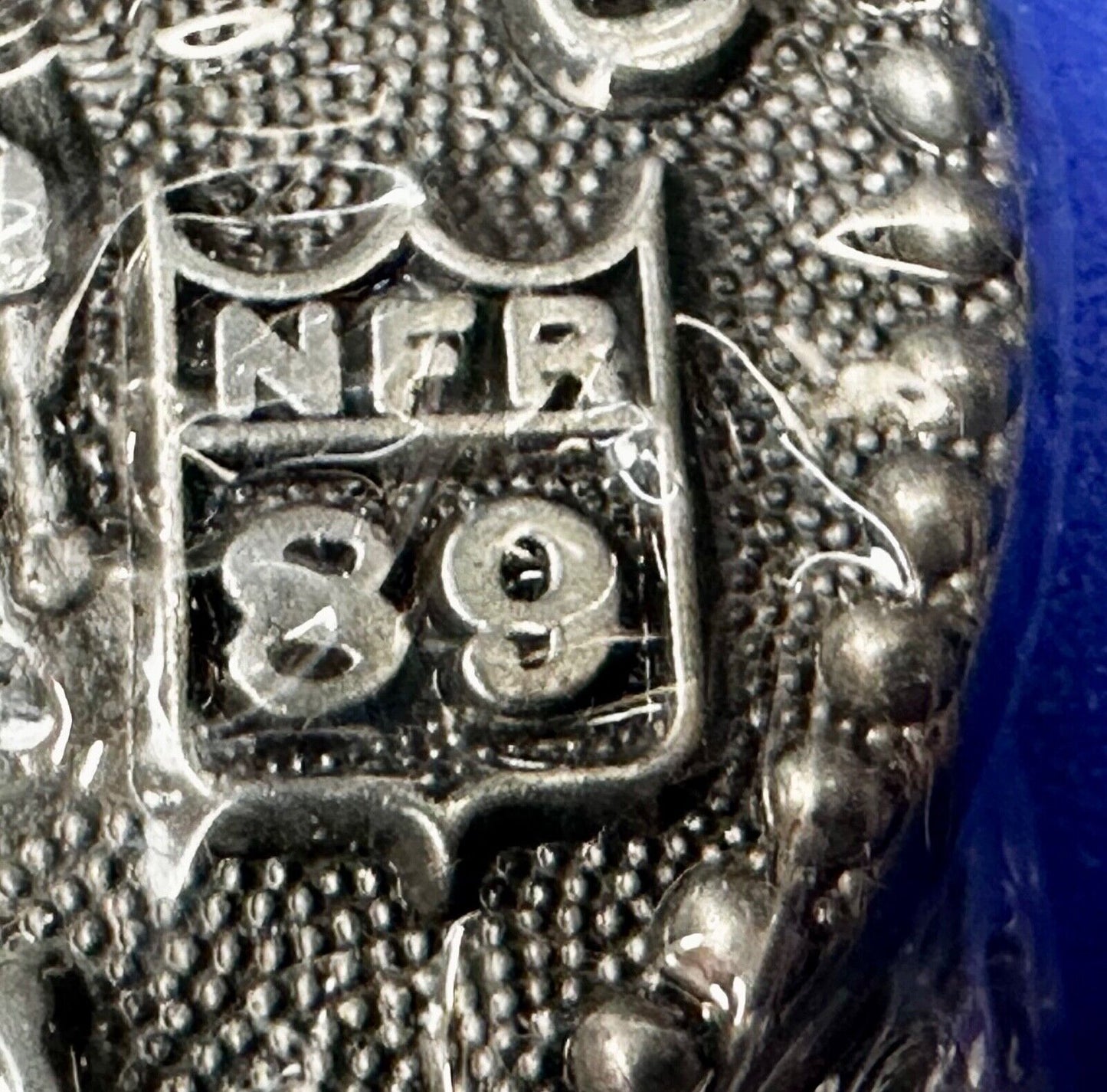 1989 NFR National Finals Rodeo NOS Youth Size Hesston Commemorative Belt Buckle