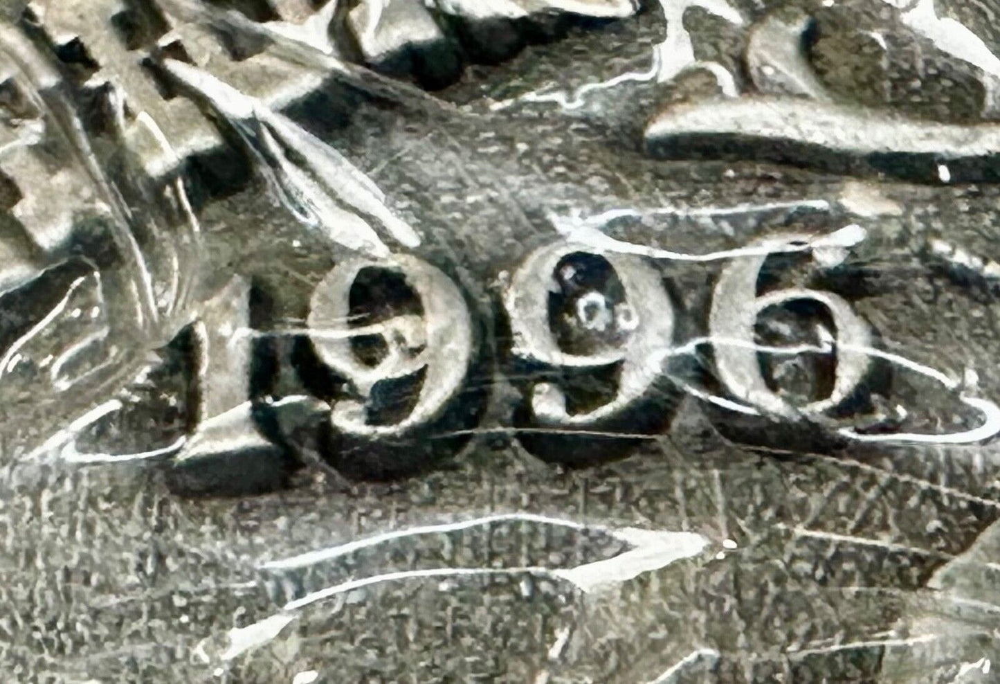 1996 NFR National Finals Rodeo NOS Youth Size Western Belt Buckle