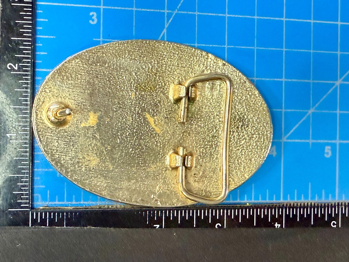 Bicentennial 1776-1976 Liberty Bell Ring Independence Commemorative Belt Buckle