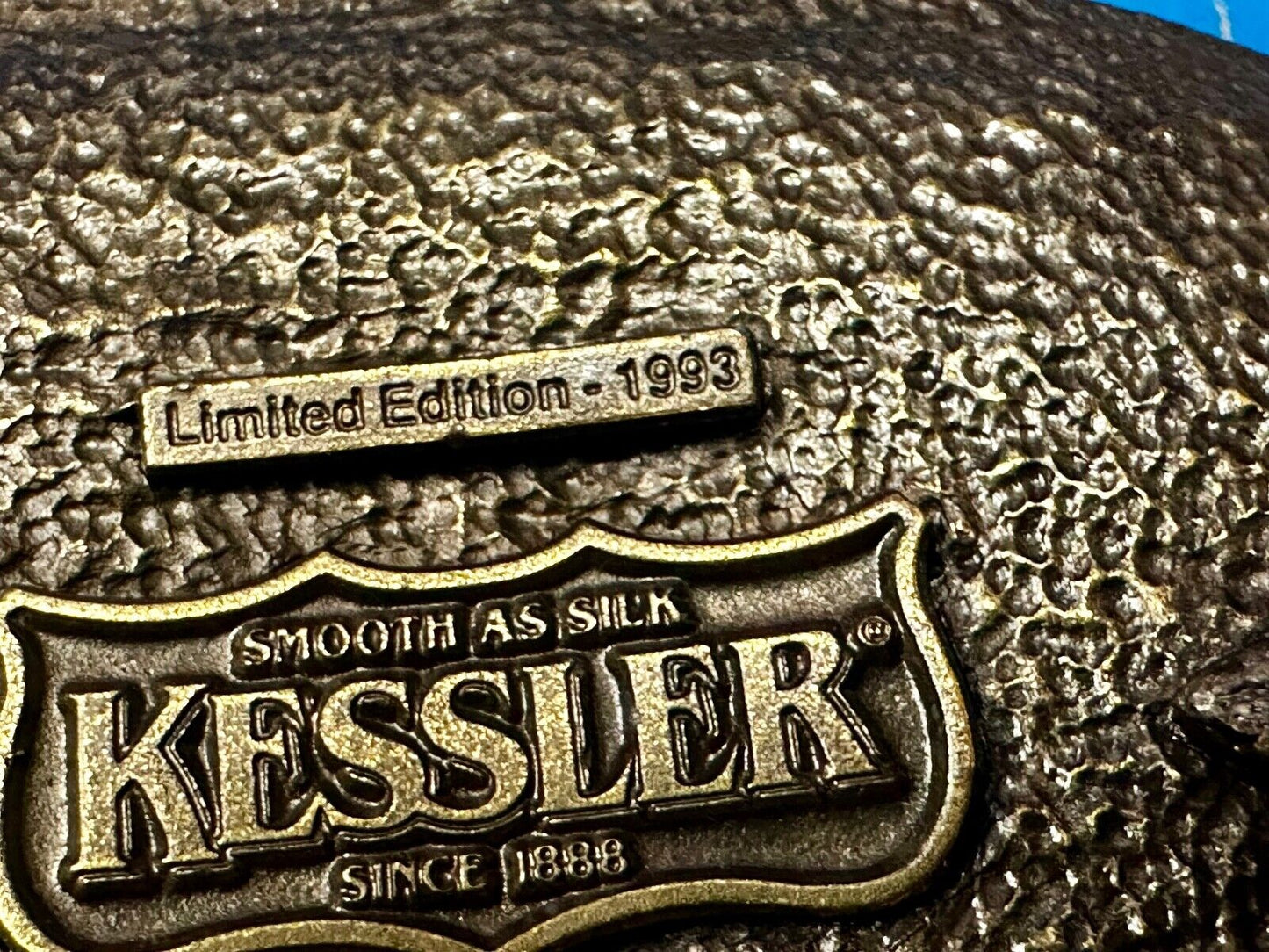 The Spirit of Wisconsin - KESSLER American Whiskey Belt Buckle Smooth As Silk