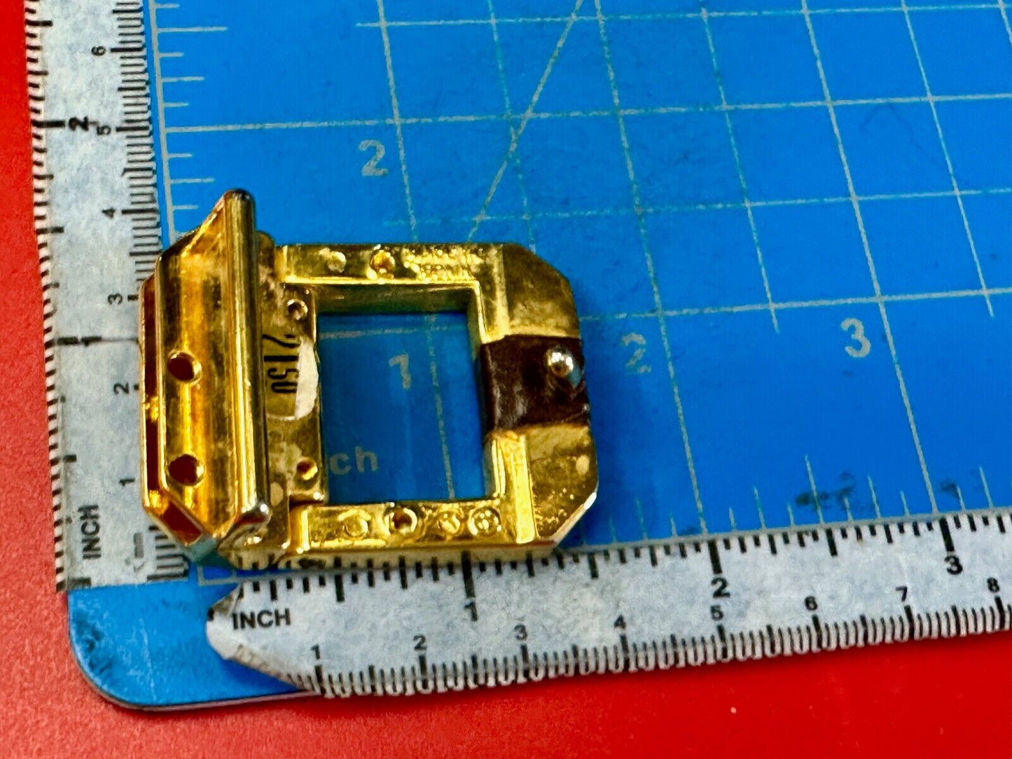 vintage Cardin small gold tone belt buckle