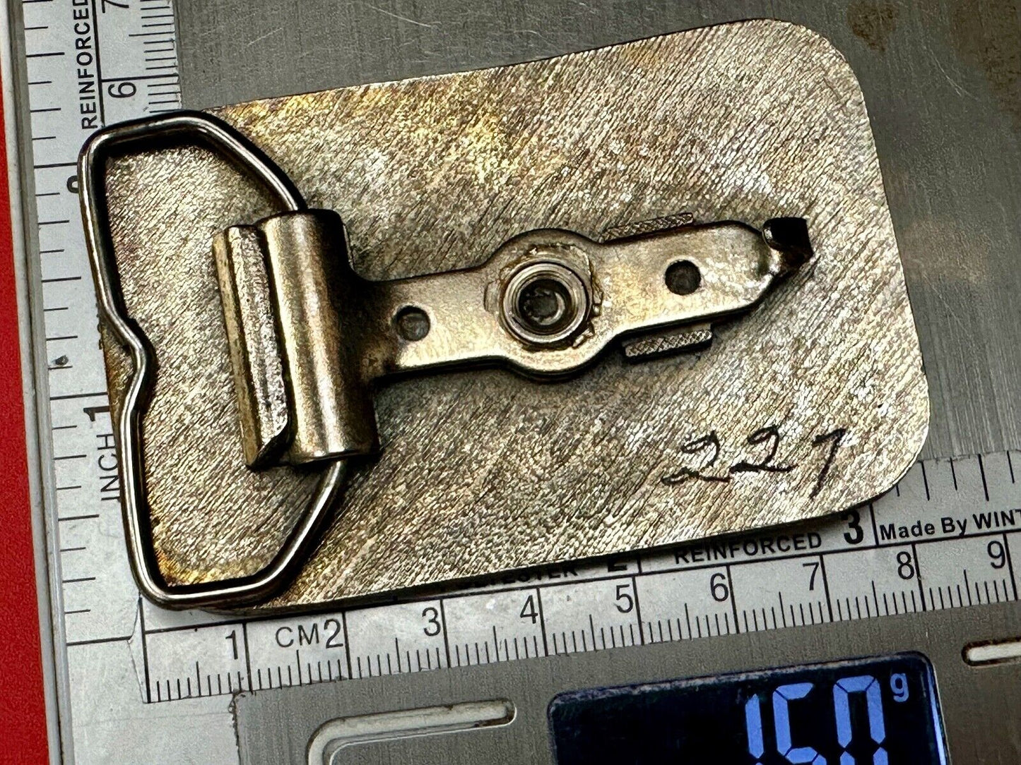 Vintage 1983 Valley City City State Commemorative North Dakota belt buckle