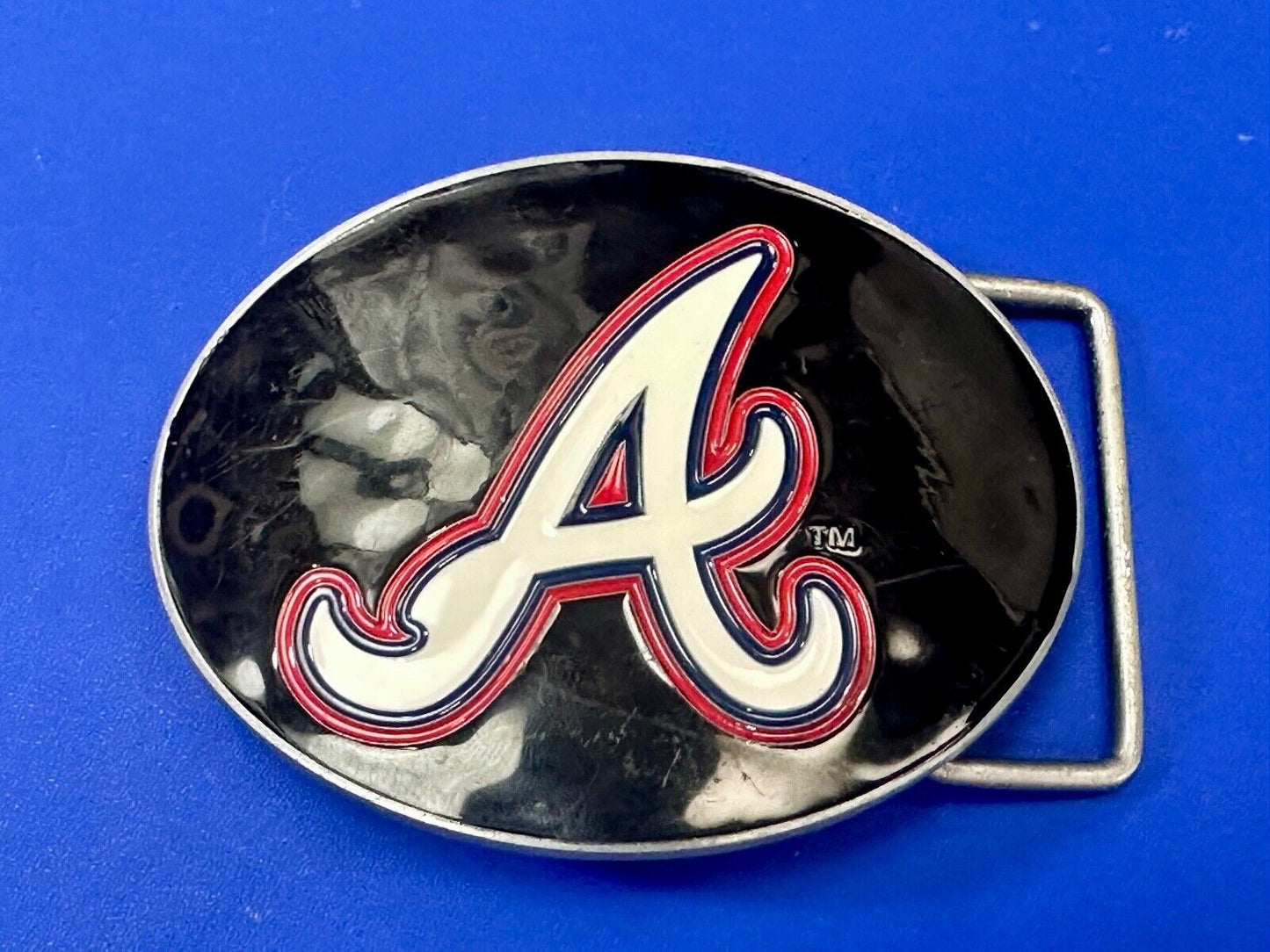 Atlanta Braves Baseball Team Emblem Mlbp 2011 Belt Buckle By Siskiyou Sports
