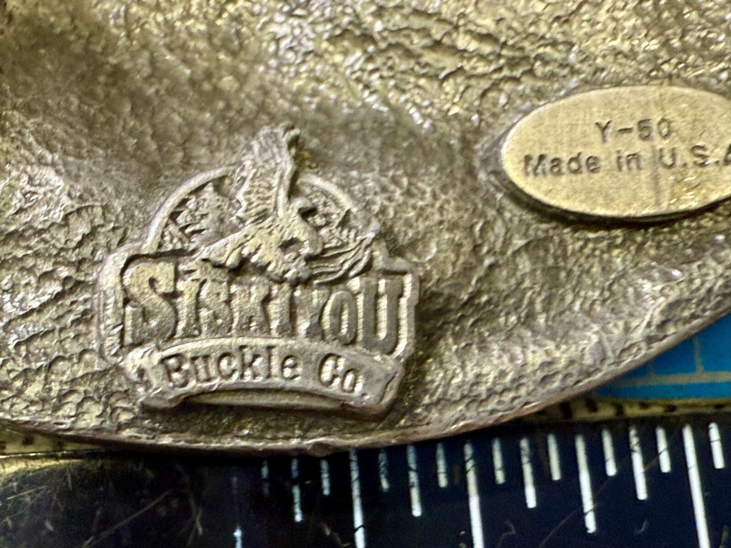 The Eagle & the Hawk Flying John Denver Vintage 1988 Siskiyou Belt Buckle
