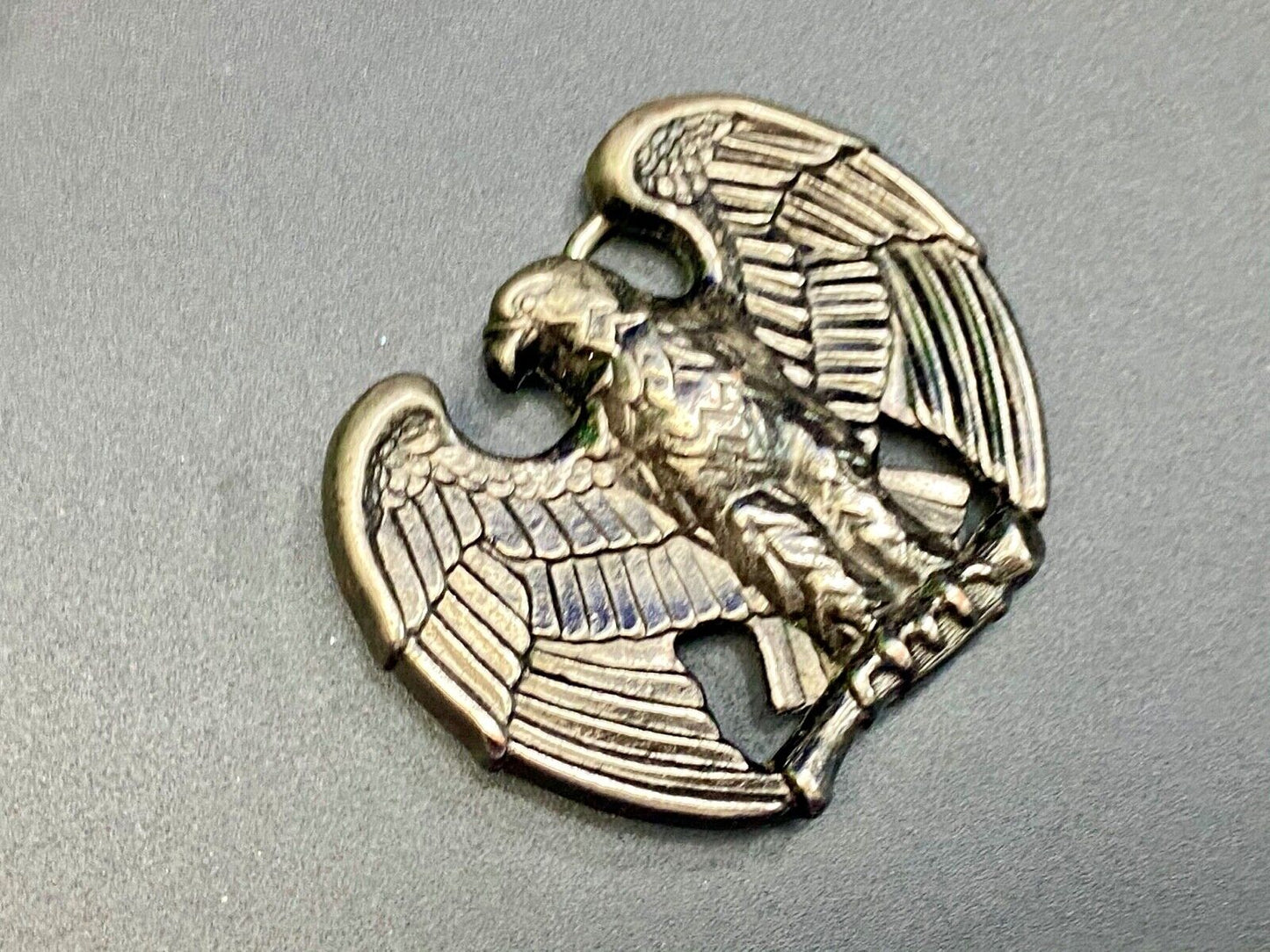 Avon American Eagle Belt Buckle Vintage Majestic Animal Silver Tone Retro 80s