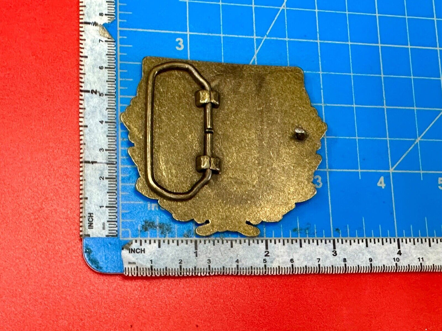 1992 Aiming for Barcelona Olympics US shooting Team belt buckle