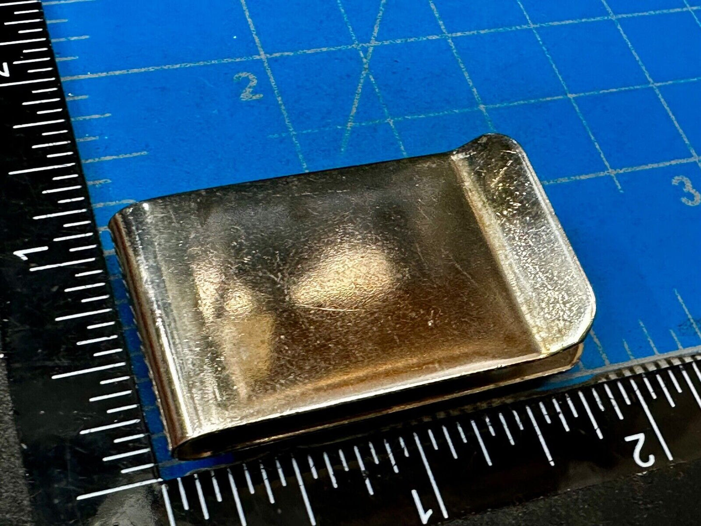 Aztec Symbol Mexican Silver Tone Money Clip - unknown to me!