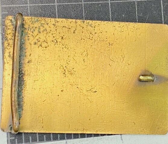 Vintage Canada Dry Pale Ginger Ale Beverage Advertisment Brass Tone Belt Buckle