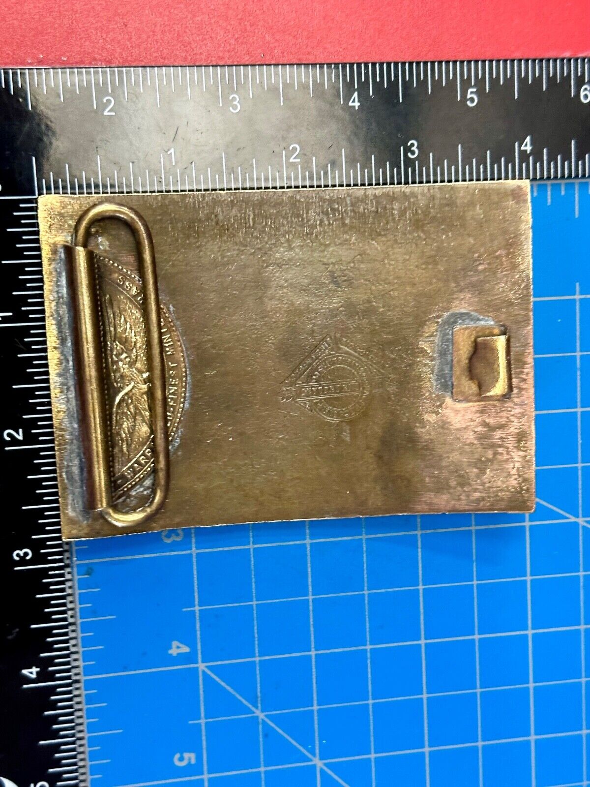 The Dalton Gang Collectors Brass Belt Buckle West Cowboy Style - see Hallmarks!