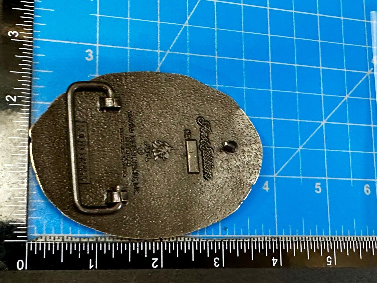 The Great State of North Dakota Vintage Award Design Medals 1st Edn Belt Buckle