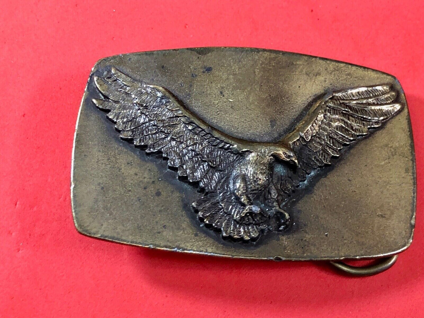 VINTAGE 1976 Western Eagle by the great American Belt Buckle company
