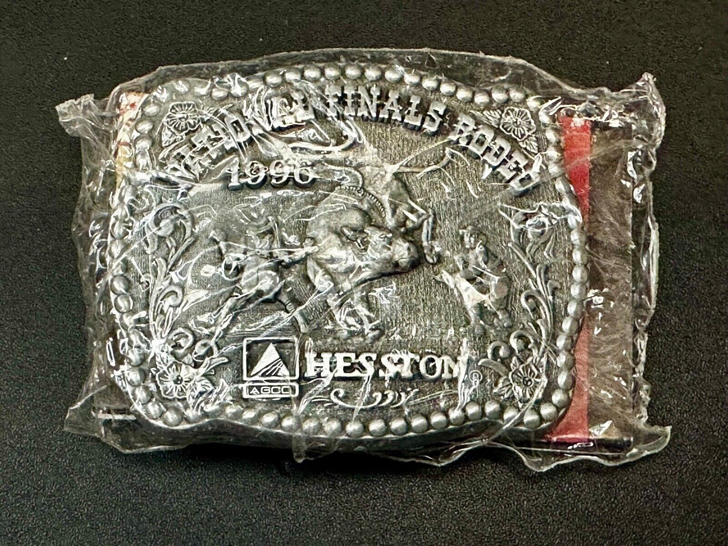 1996 NFR National Finals Rodeo NOS Youth Size Western Belt Buckle