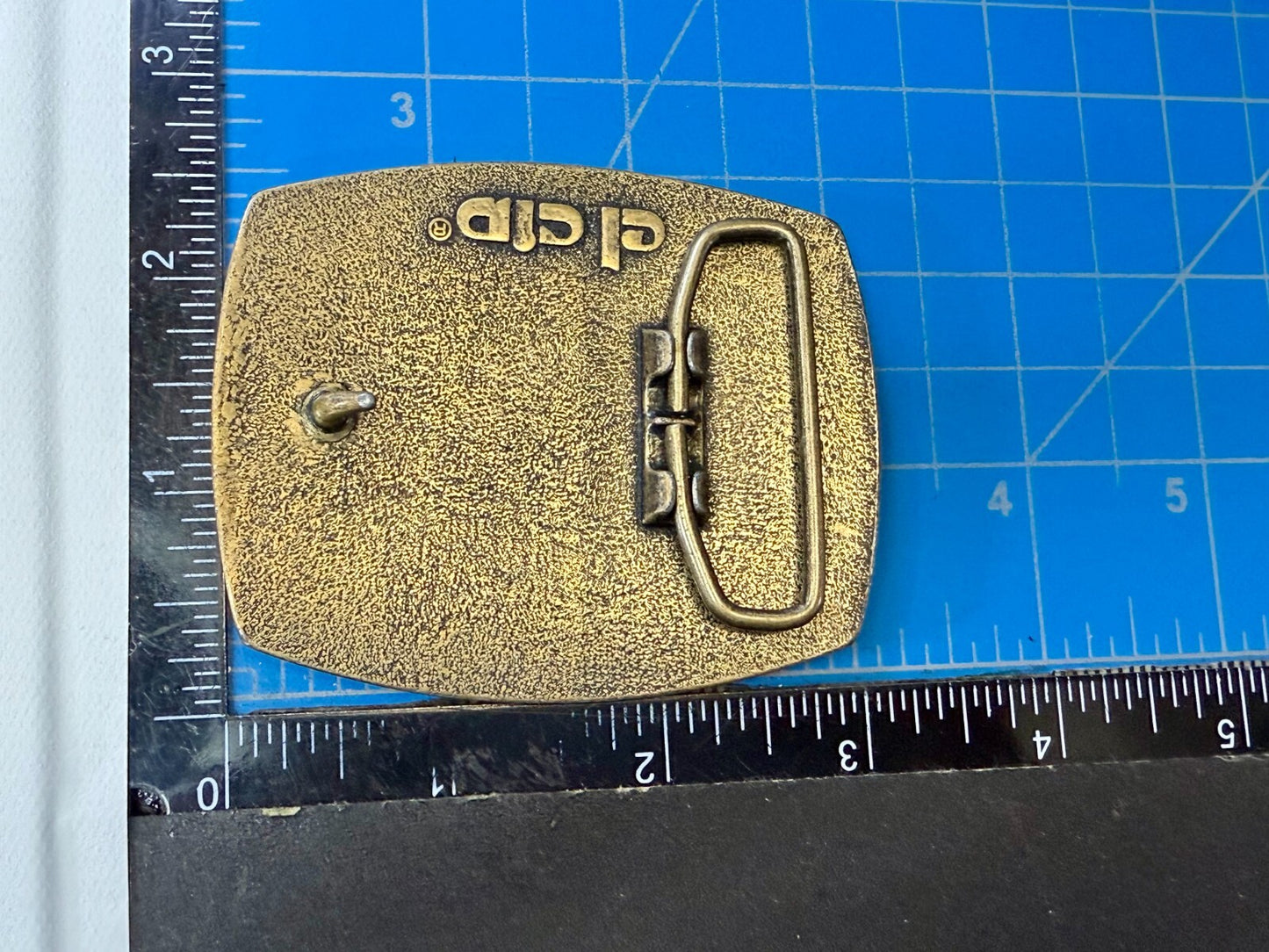 The Durango -Silverton Narrow Gauge Railroad Historic Railway Belt Buckle el Cid