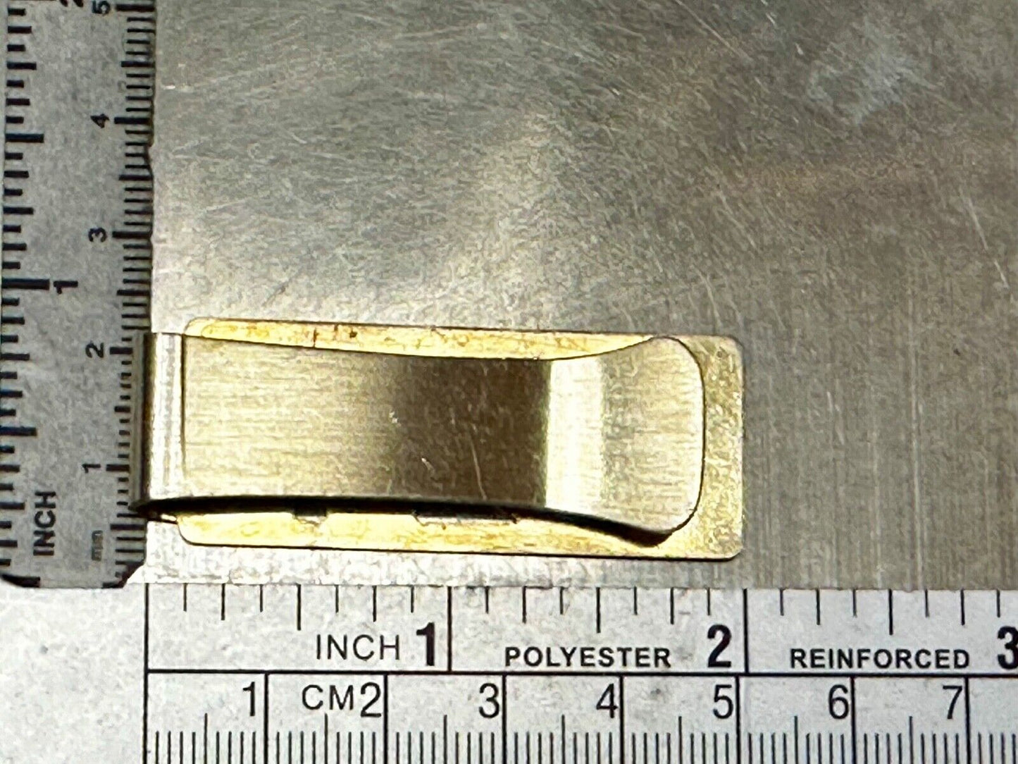 Art Deco Style Dollar Sign $ Symbol In Silver Tone Money Clip