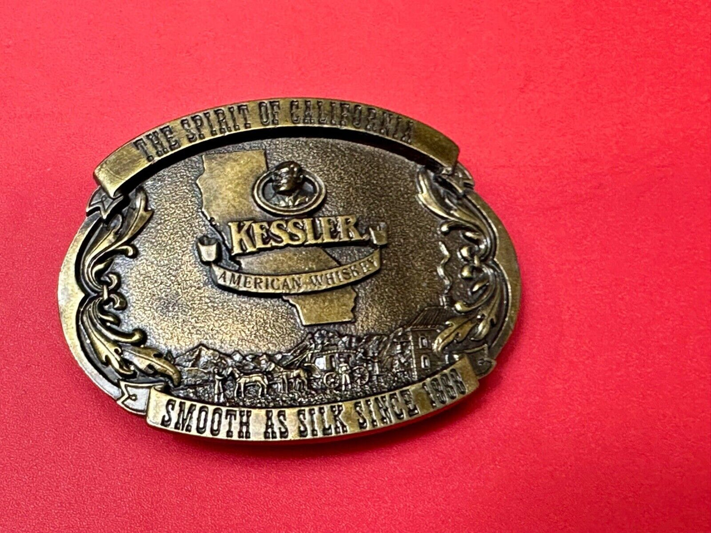 The Spirit of California - Kessler, smooth as silk belt buckle