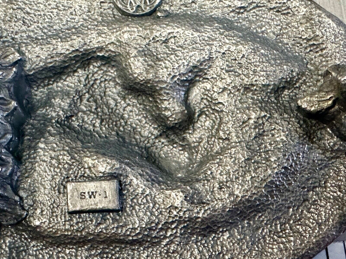 Vintage 1985 Horse lovers siskiyou pewter belt buckle