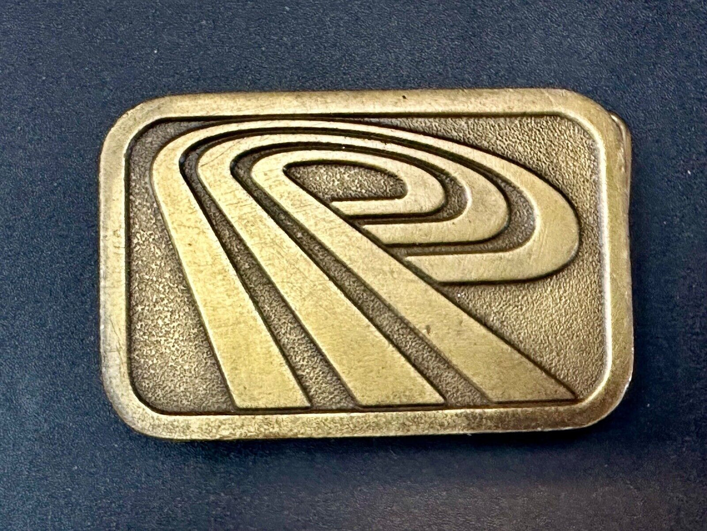 Transportation Trucking Company Emblem belt buckle by Hit Line USA