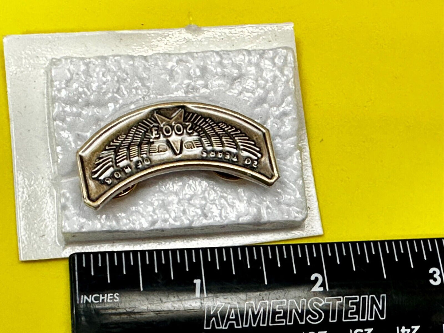 2001 Harley Davidson Owners Group HOG Pin for Jacket or Vest