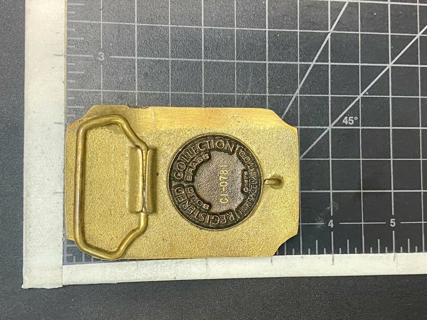 The State Of Iowa, A Place To Grow! Farming Belt Buckle Heritage Mint Ltd