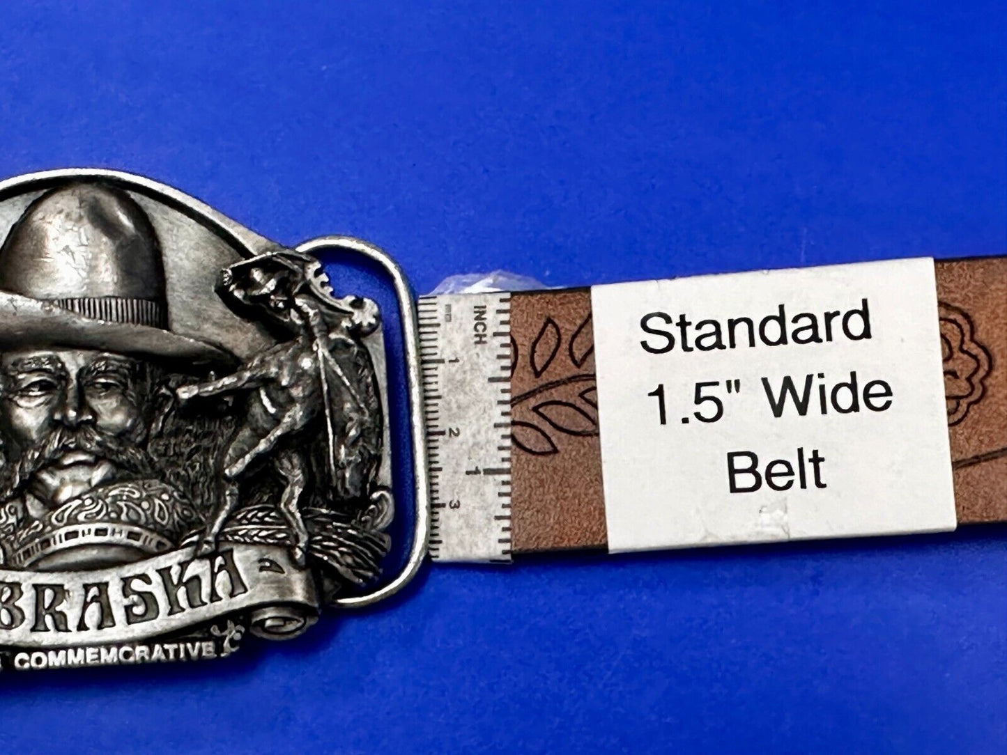 The Great State of Nebraska 1993 10th Annual Commemorative Siskiyou Belt Buckle