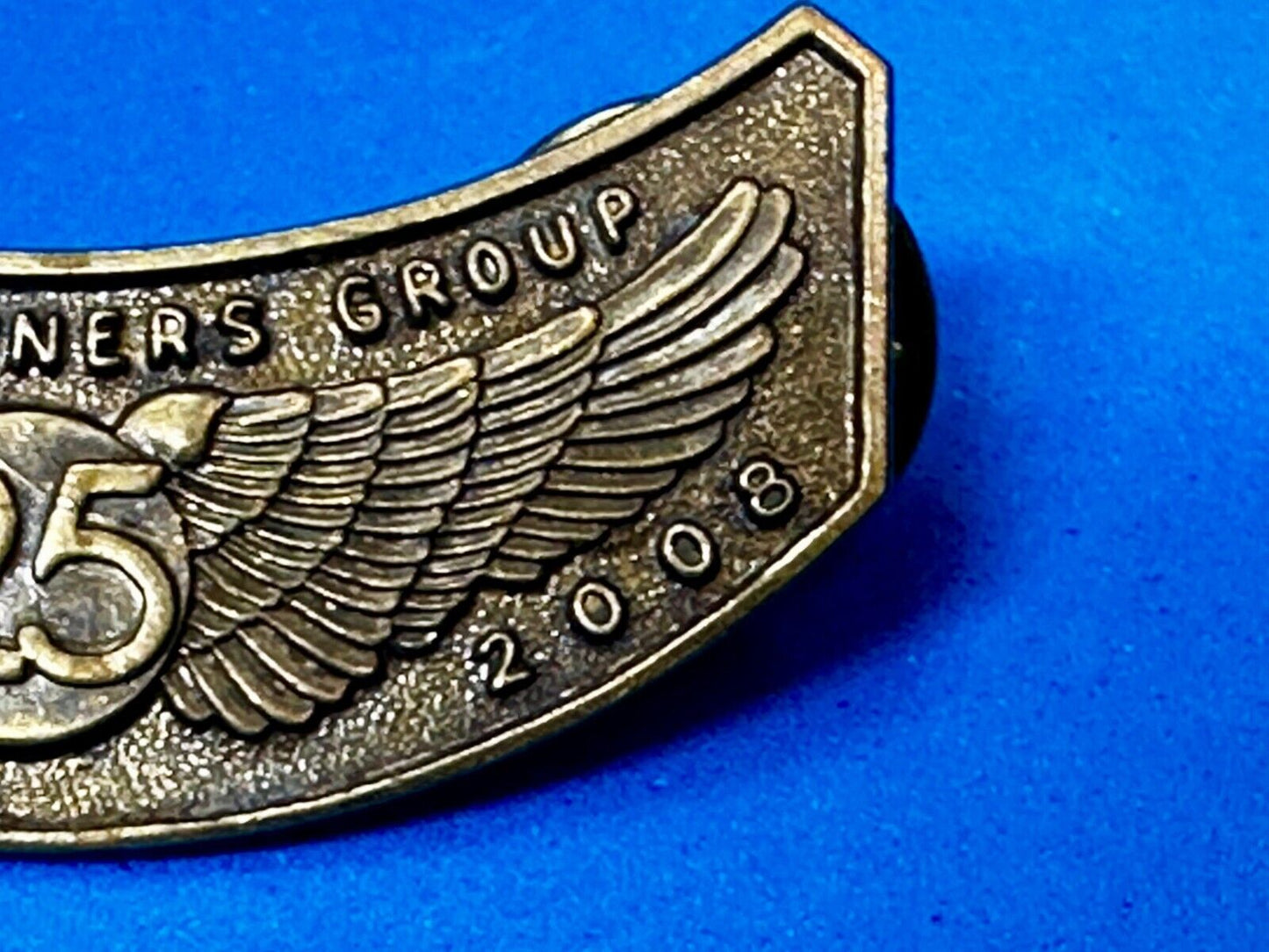 2008 H.O.G. Harley Davidson Owners Group HOG Pin for Jacket or Vest