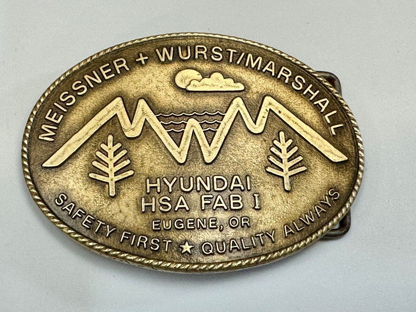 belt buckle Hyundai HSA FAB