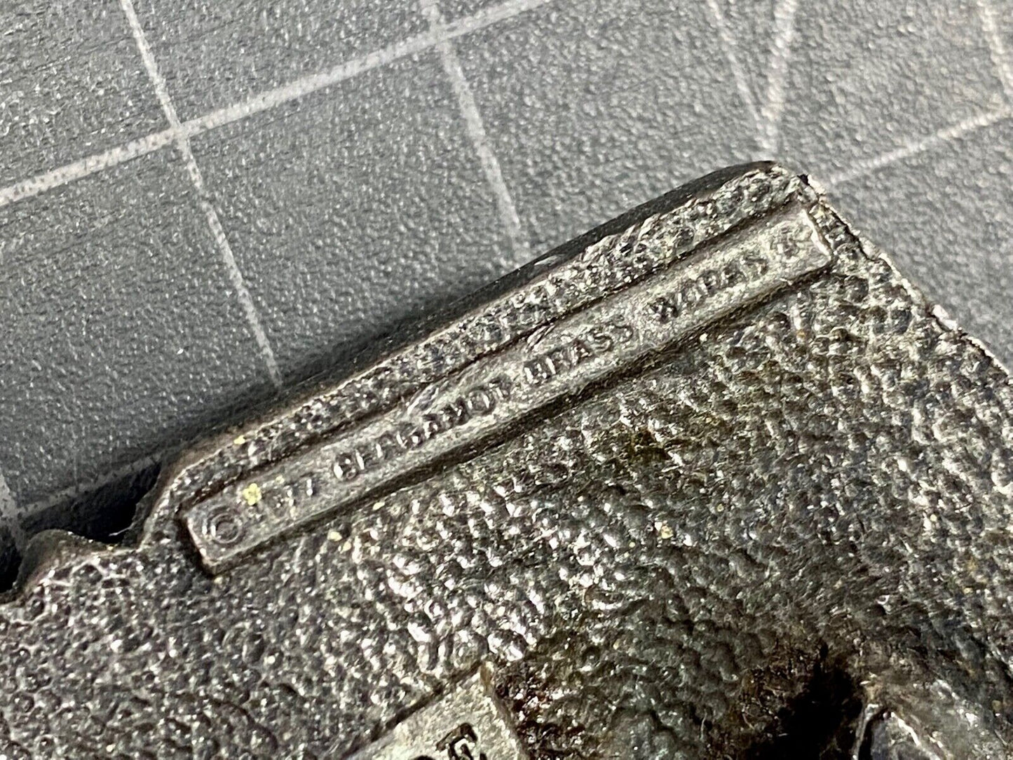Vintage 1977 Semi Big Rig Truck Long Haulers Belt Buckle By Bergamot