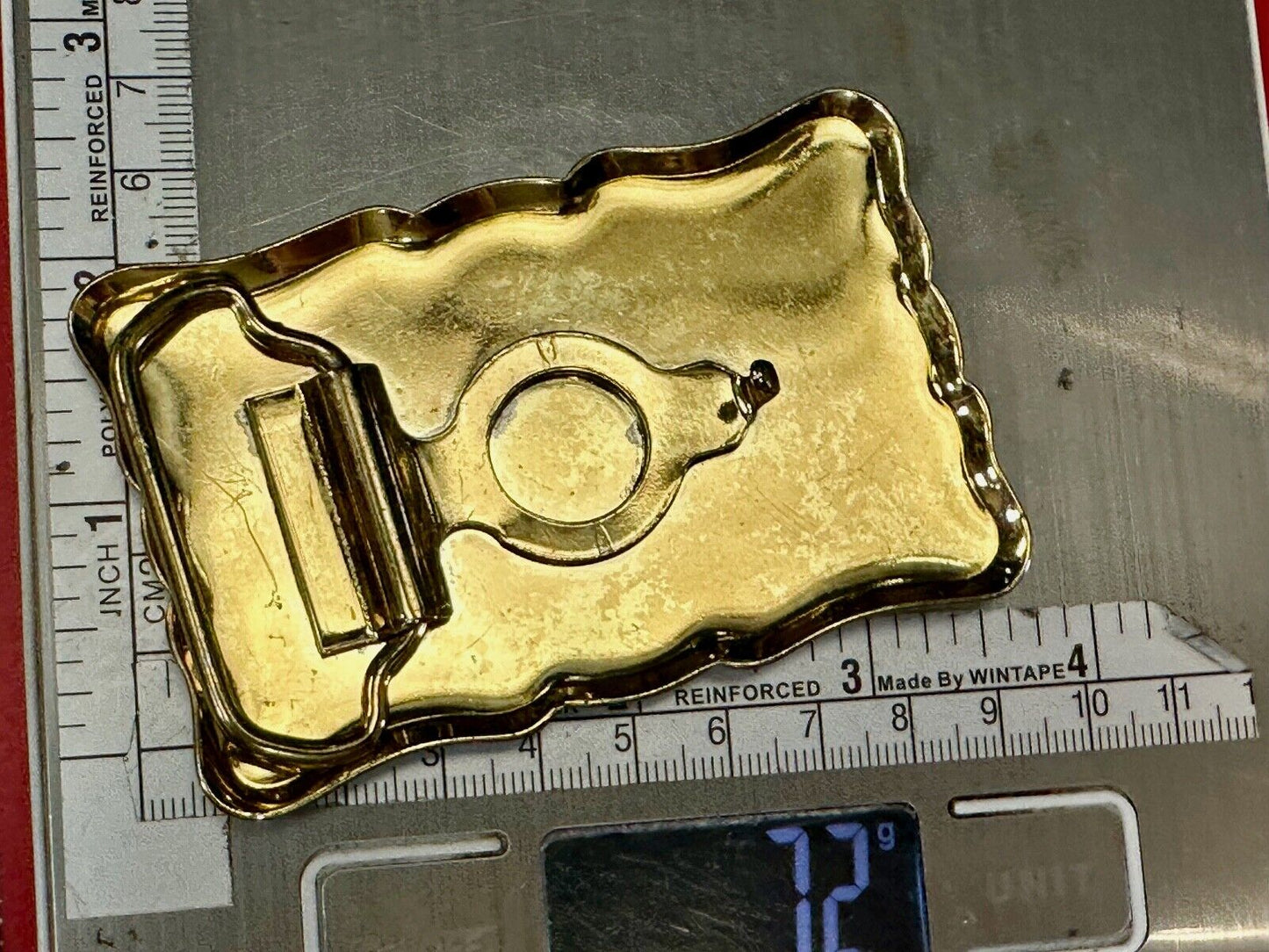 vintage car collectors auto vintage belt buckle with space to customize!