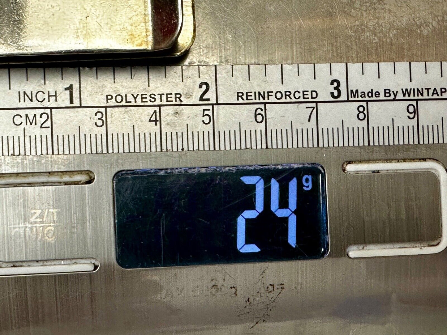 Aztec Symbol Mexican Silver Tone Money Clip - unknown to me!