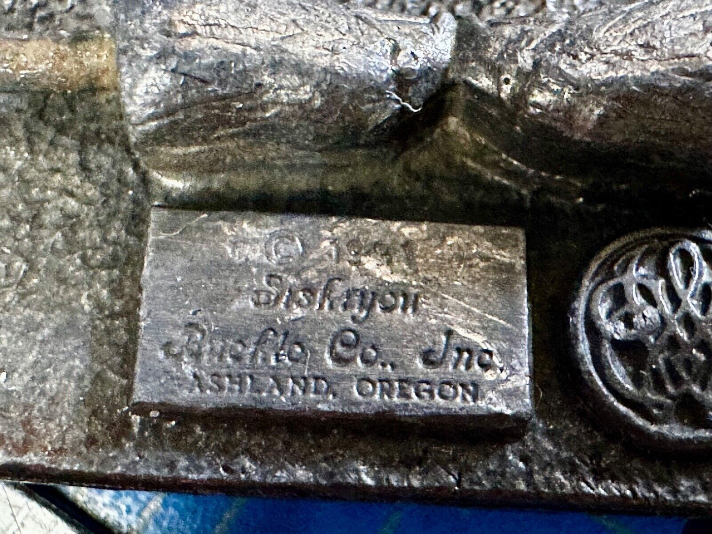 Bass Fishing - American sportsman 1991 Commemorative Vtg. Siskiyou Belt Buckle