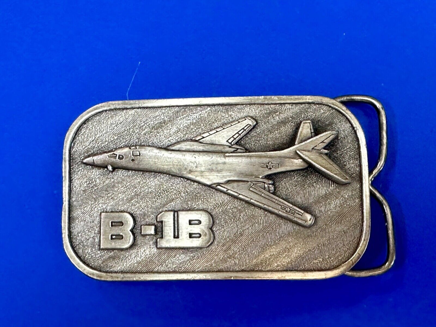 B-1B Military Aircraft Air Force Belt Buckle Connection Rockwell International