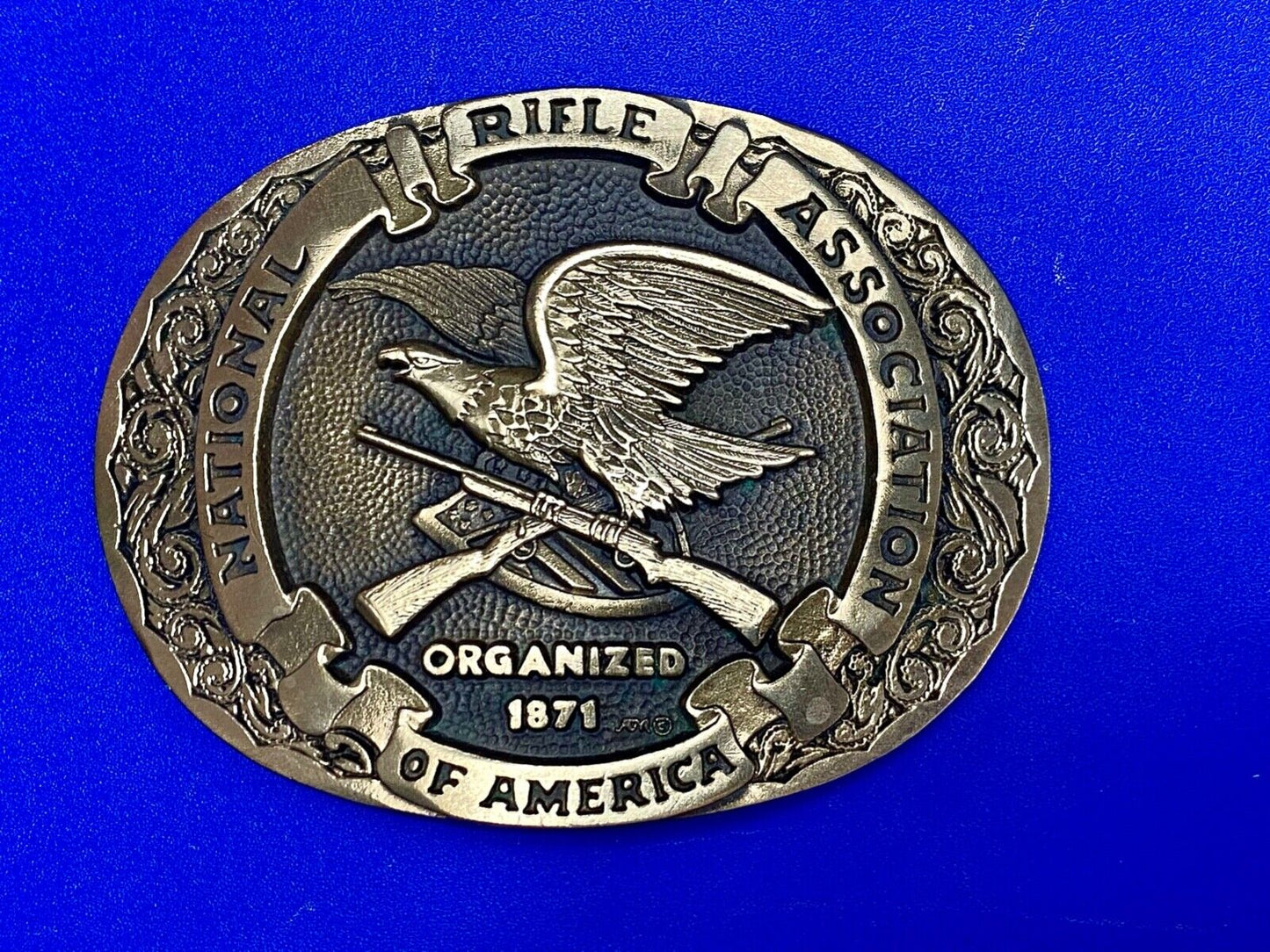 Award Design Medals - National Rifle Assn. Gun Rights 2nd amendment Belt Buckle