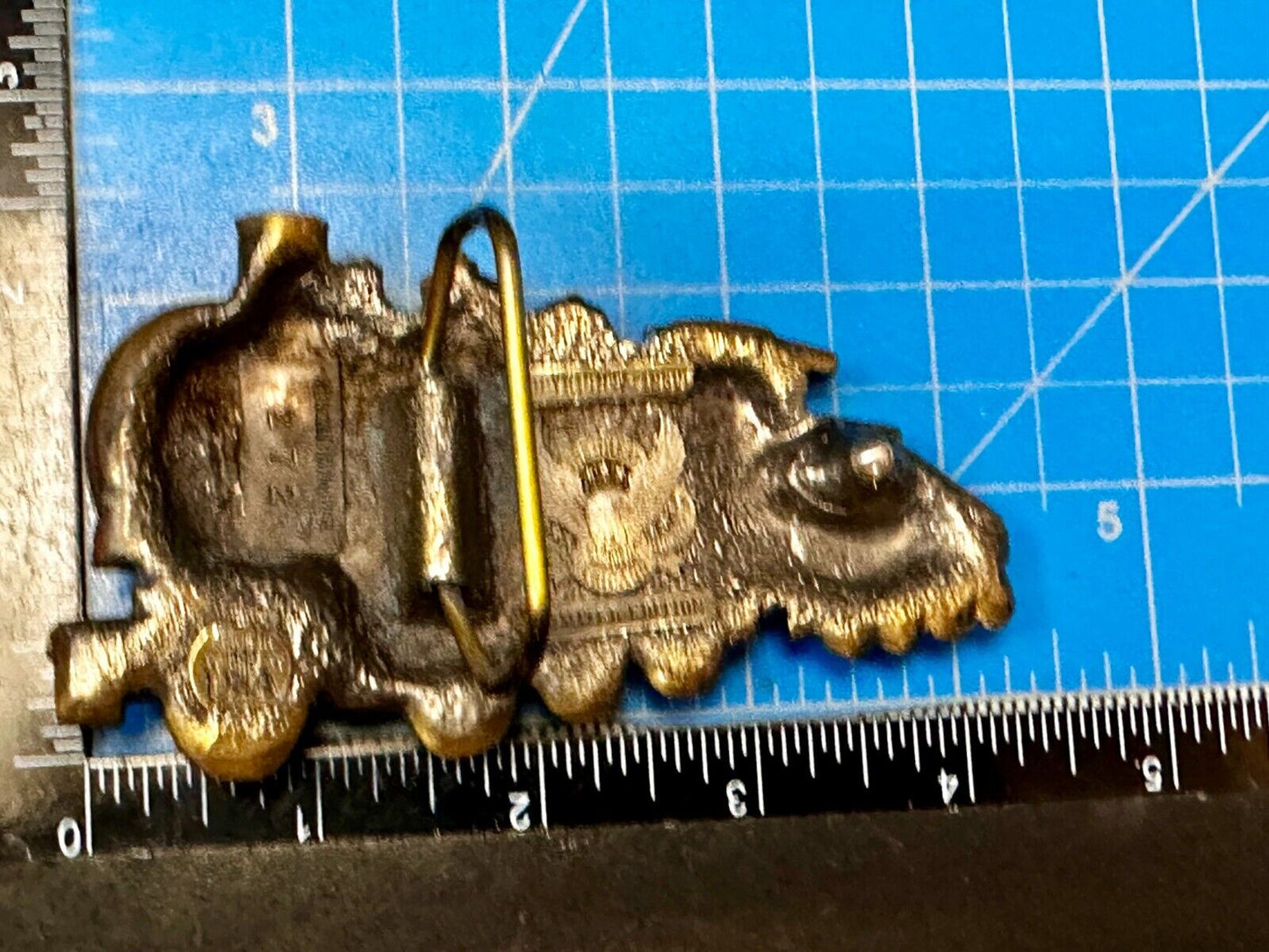 272 Train Locomotive RailRoad Vintage 1980 - The Great American Belt Buckle Co