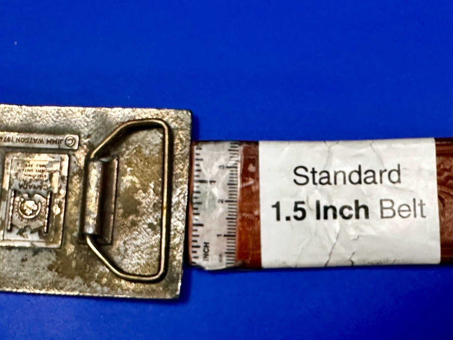 The Statler Brothers Music Band Group - Jim Watson Vintage 1974 Belt Buckle